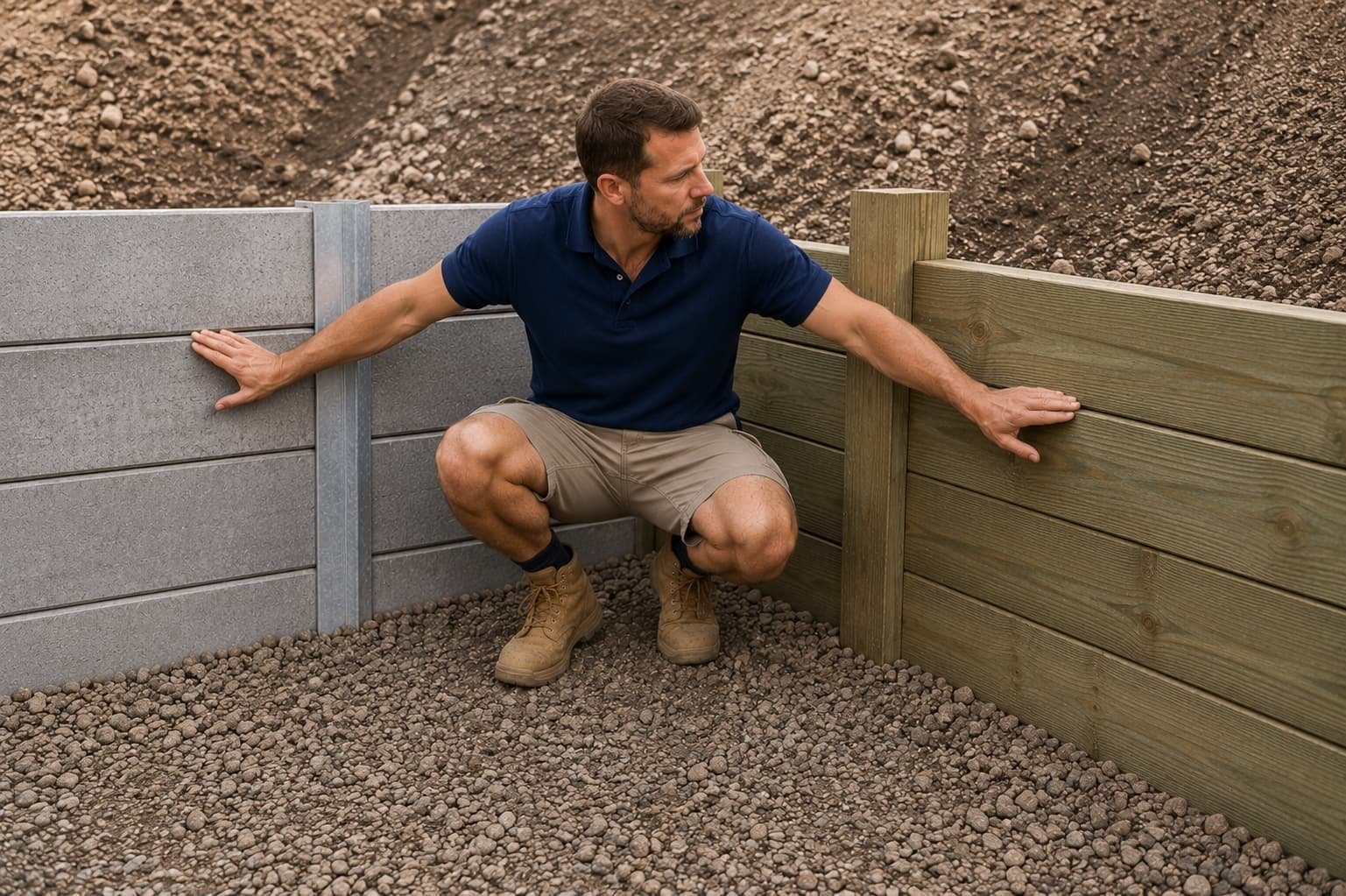 concrete vs timber sleeper